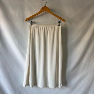 2/$20 Vintage Shadowline Size L Nylon Half Slip Skirt